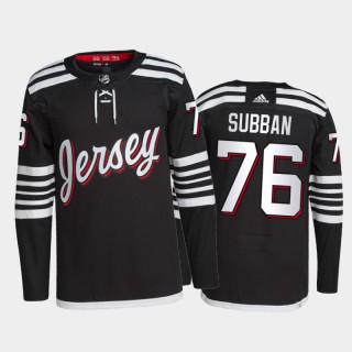New Jersey Devils Alternate P.K. Subban Primegreen Authentic Pro Jersey 2021-22