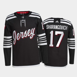 New Jersey Devils Alternate Yegor Sharangovich Primegreen Authentic Pro Jersey 2021-22